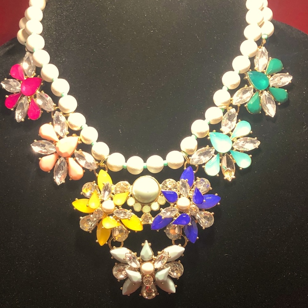 INC Rhinestone Necklace